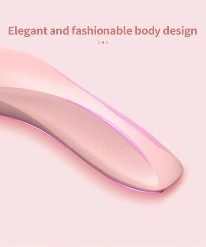 Elegant and fashionable body design on a pink background