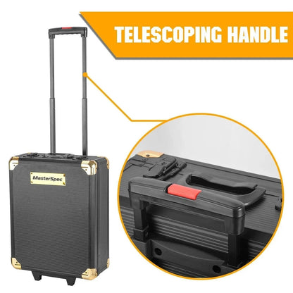1180PCS Hand Tool Kit Aluminium Case Rolling Box Household Auto Repair Set OZAB Av8Store