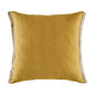 Yellow Cushion Cover against white background