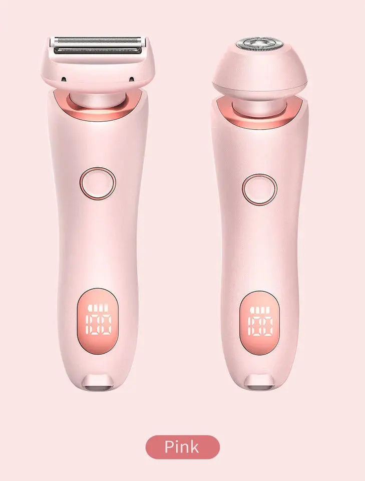 Women's 2-in-1 Silk Glide Epilator & Electric Shaver | Rechargeable Hair Removal OZAB