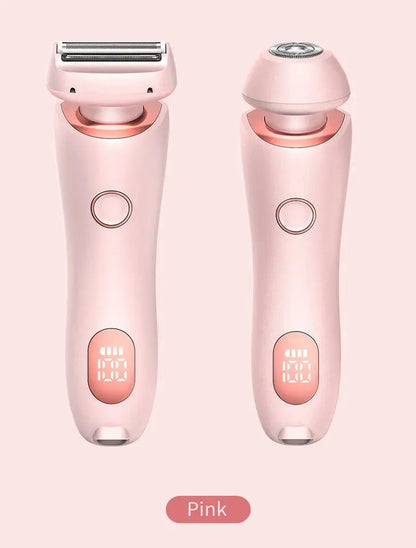 Women's 2-in-1 Silk Glide Epilator & Electric Shaver | Rechargeable Hair Removal OZAB