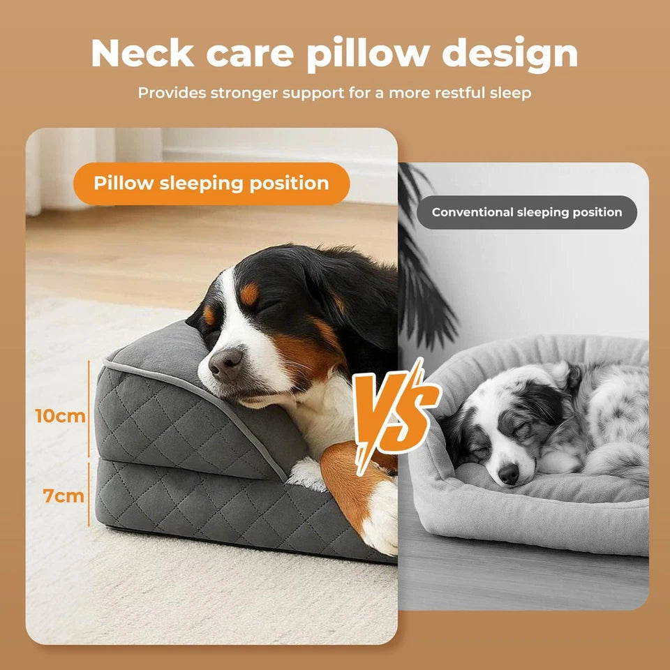 Pawz Orthopedic Pet Bed XL | Memory Foam Dog Cushion | Calming Washable Mat | Large & Giant Breeds GPG Av8Store