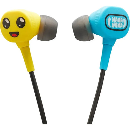 PowerA Nintendo Switch Wired Earbuds – Peely Banana Edition | In‑Ear Mic | Ergonomic Fit KGS