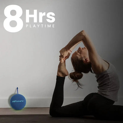 HiFuture Altus 10W Portable Wireless Bluetooth Speaker – LED Lights, Blue | 8hr Playtime KGS