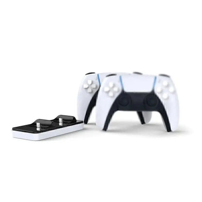 PS5 Dual Controller Charger Dock Station – Dual USB Fast Charging Stand for PlayStation 5 OZAB