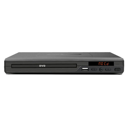 Lenoxx Mini DVD Player – Multi-Region, CD/MP3/USB Playback, RCA Output