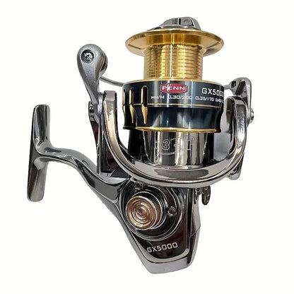 PENN GX Spinning Fishing Reel 1000–7000 | 13+1 Bearings | 25kg Drag | Saltwater AEX