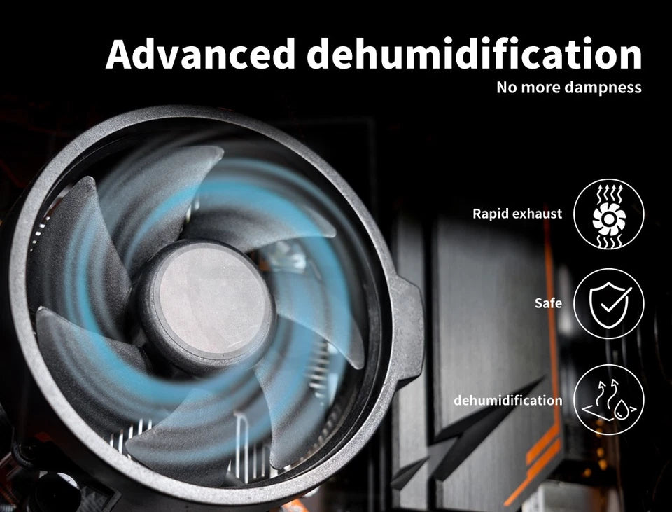 Spector 2200ml Portable Dehumidifier & Air Purifier with Photocatalyst Filter