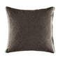 charcoal cushion cover against white background