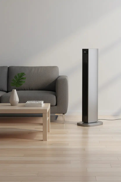 Dimplex 2200W Digital Ceramic Oscillating Electric Heater – 12h Timer, Grey KGS