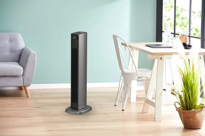 Dimplex 2200W Digital Ceramic Oscillating Electric Heater – 12h Timer, Grey KGS